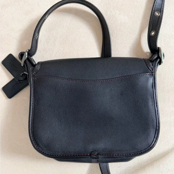 Coach Black, Brown, and Burgundy Crossbody Bags - Picture 11 of 15